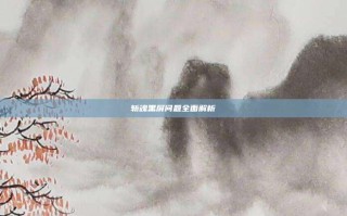 斩魂黑屏问题全面解析