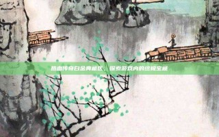 热血传奇白金典藏区，探索游戏内的终极宝藏