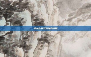 御龙在天双斧加点攻略