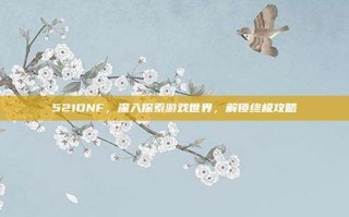 521DNF，深入探索游戏世界，解锁终极攻略