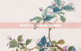 德武寄予安，游戏攻略与策略解析