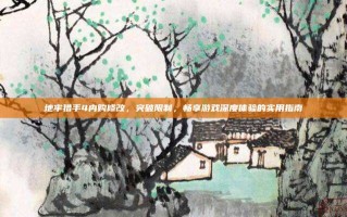 地牢猎手4内购修改，突破限制，畅享游戏深度体验的实用指南