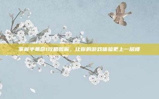 掌握半条命1攻略图解，让你的游戏体验更上一层楼