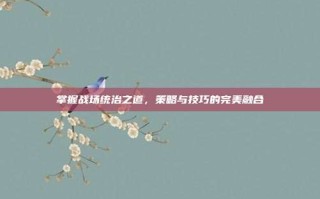 掌握战场统治之道，策略与技巧的完美融合