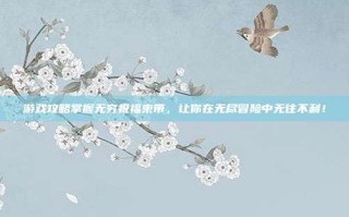游戏攻略掌握无穷祝福束带，让你在无尽冒险中无往不利！