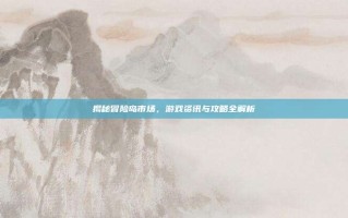 揭秘冒险岛市场，游戏资讯与攻略全解析