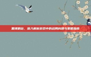 黑锋哨站，深入解析游戏中的战局构建与策略指南
