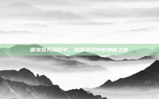 御龙在天凤仪亭，探索游戏中的神秘之地
