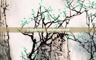 玄武冒险岛官网，探索未知的奇幻世界