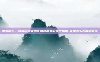 狮鹫向东，联盟探险者通往潘达利亚的完全指南-联盟怎么去潘达利亚