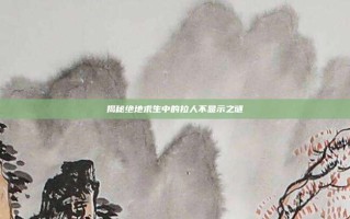 揭秘绝地求生中的拉人不显示之谜