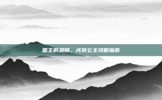 国王的恩赐，戎装公主攻略指南