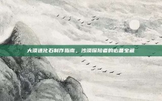 大漠进化石制作指南，沙漠探险者的必备宝藏