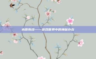 水原有纱——游戏世界中的神秘存在