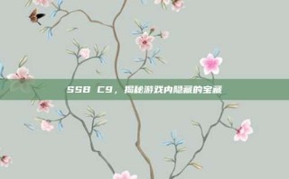SSB C9，揭秘游戏内隐藏的宝藏