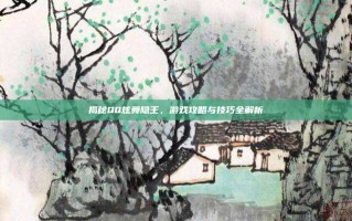 揭秘QQ炫舞隐王，游戏攻略与技巧全解析