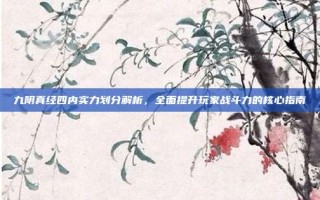 九阴真经四内实力划分解析，全面提升玩家战斗力的核心指南