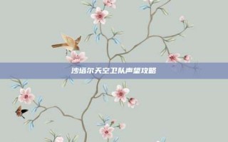 沙塔尔天空卫队声望攻略