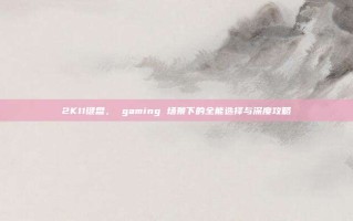 2K11键盘， gaming 场景下的全能选择与深度攻略