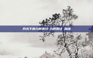 月光下的九阴真经-九阴真经 踢馆