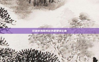 狂飙京海医院窗外是爱情公寓