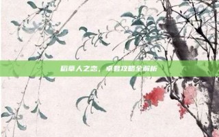 稻草人之恋，卓君攻略全解析