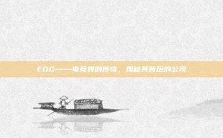 EDG——电竞界的传奇，揭秘其背后的公司