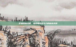 护肩附魔攻略，提升角色战斗力的秘密武器