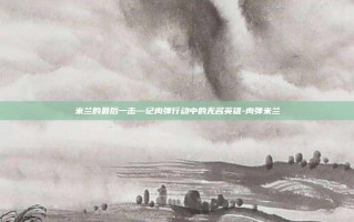 米兰的最后一击—记肉弹行动中的无名英雄-肉弹米兰