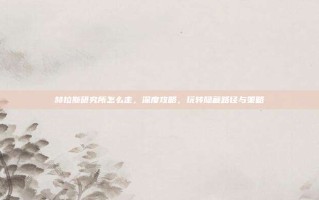赫拉斯研究所怎么走，深度攻略，玩转隐藏路径与策略