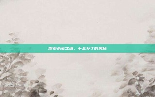 探索永恒之塔，十全补丁的奥秘