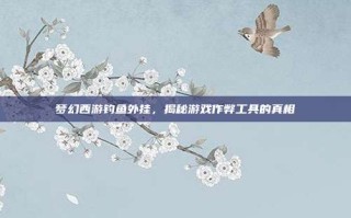 梦幻西游钓鱼外挂，揭秘游戏作弊工具的真相
