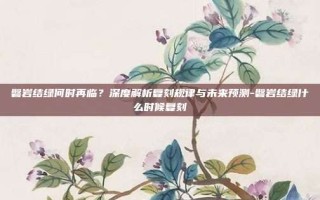 磐岩结绿何时再临？深度解析复刻规律与未来预测-磐岩结绿什么时候复刻