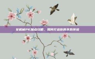 女机械PK加点攻略，如何打造你的不败传说
