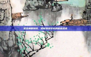 足球神剧接班，揭秘顶级球队的秘密战术