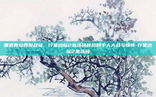 重返奥拉西斯战场，行星边际2激活码背后的千人大战与情怀-行星边际2激活码