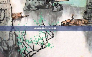 瘟疫法师出什么装备？
