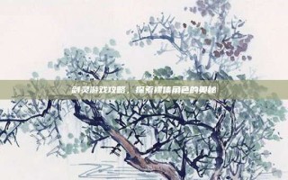 剑灵游戏攻略，探索裸体角色的奥秘