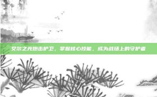 艾尔之光炮击护卫，掌握核心技能，成为战场上的守护者