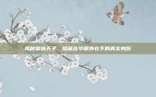 揭秘皇族天子，隐藏在华丽外衣下的真实身份