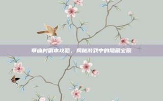 草庙村副本攻略，揭秘游戏中的隐藏宝藏