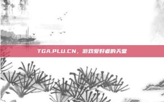TGA.PLU.CN，游戏爱好者的天堂