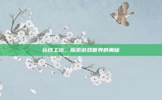丝纱工坊，探索游戏世界的奥秘