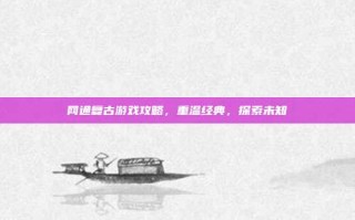 网通复古游戏攻略，重温经典，探索未知