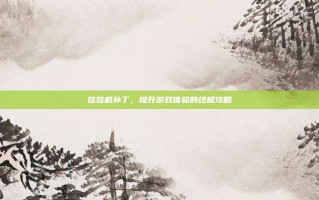 娃娃机补丁，提升游戏体验的终极攻略