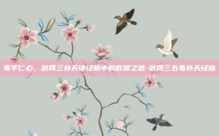 毒手仁心，剑网三补天诀经脉中的救赎之道-剑网三五毒补天经脉