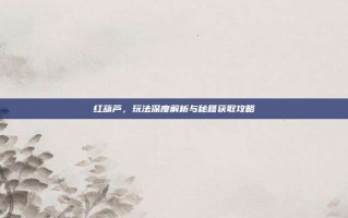 红葫芦，玩法深度解析与秘籍获取攻略