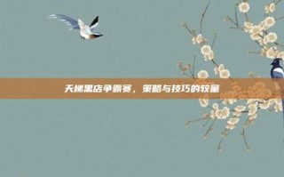 天梯黑店争霸赛，策略与技巧的较量