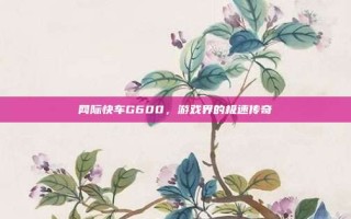 网际快车G600，游戏界的极速传奇