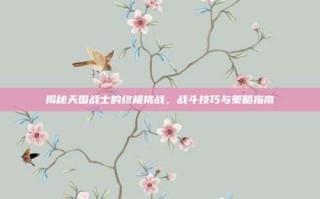 揭秘天国战士的终极挑战，战斗技巧与策略指南